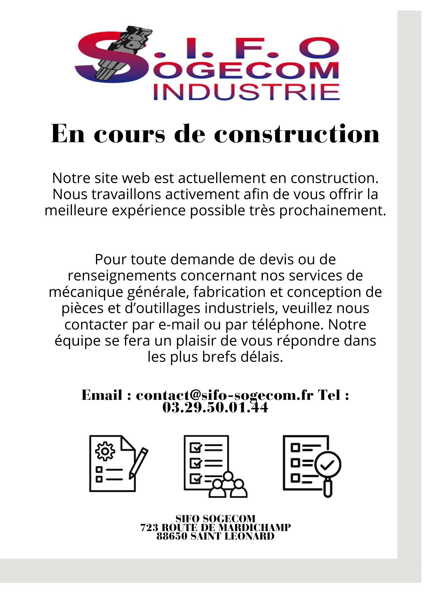 Image explicative de maintenance